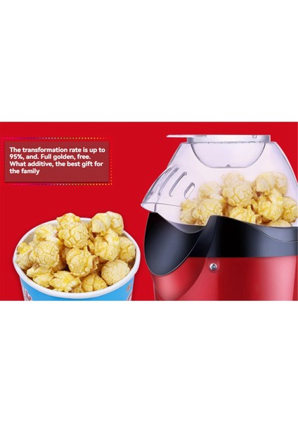 1200W Sıcak Hava Patlamış Mısır Makinesi Otomatik Patlamış Mısır Makinesi Ev Mini Patlamış Mısır Makinesi Abd Fişi (Yurt Dışından) modelleri