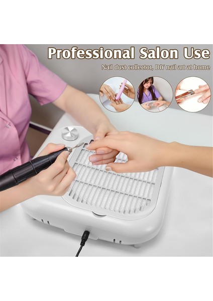 Nail Tech 600PA Yüksek Hızlı Elektrikli Tekrar Kullanılabilir Filtreli, Sessiz Emiş Makinesi Için Tırnak Tozu Toplayıcı Vakum (Yurt Dışından) modelleri