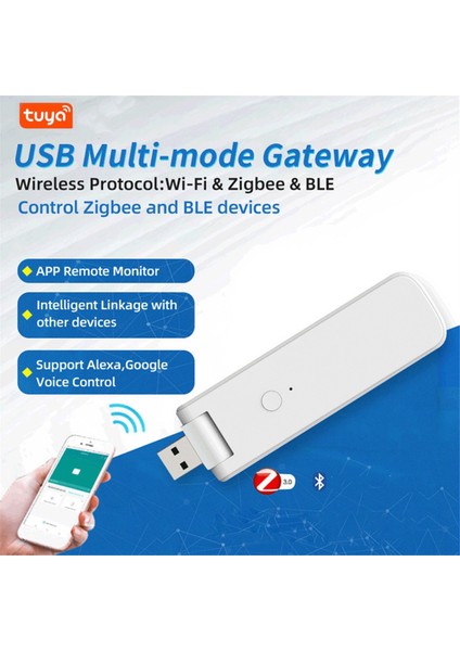 USB Çok Modlu Ağ Geçidi Hub Ağ Geçidi Zigbee 3.0 Wifi Röle Uzaktan Kumanda Akıllı USB Kablosuz Ağ Geçidi (Yurt Dışından) fiyatları