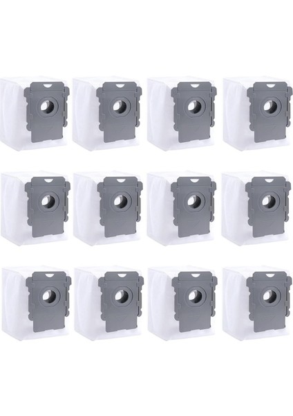 Irobot Roomba I1+ I2+ I3+ I4+Combo I5+ I6+ I7+ I8+ J5+ J6+ J8+ S9 Elektrikli Süpürge Için 12 Adet Yedek Elektrikli Süpürge Torbası (Yurt Dışından)