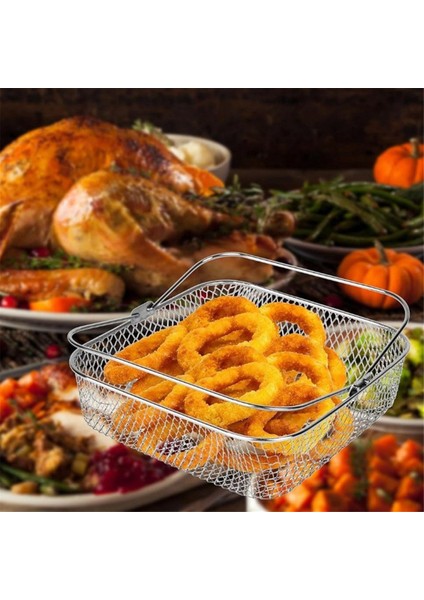 Instant Vortex Cosorı 5.8- 6qt Hava Fritözü Aksesuarları Için Kare Hava Fritözü Sepeti Saplı Sepet (Yurt Dışından) fiyatları