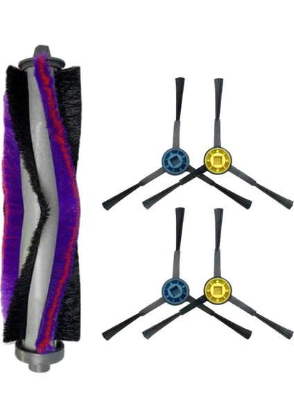 Midea M9, Eureka NERE10S E10S ve Obode A8 Robot Süpürge Ana Yan Fırça Yedek Parça Takımı (Yurt Dışından)