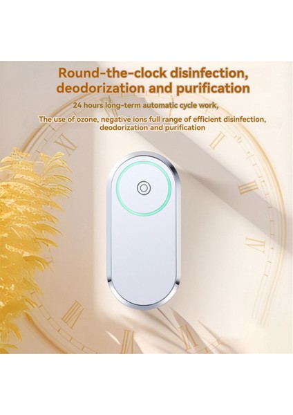 Koku Giderici Hava Temizleyici Negatif Iyon Banyo Evcil Hayvan Ev Kullanımı Dezenfeksiyon ve Formaldehit Giderimi Koku ve Duman Ab Fişi (Yurt Dışından) fırsatları