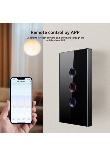 Tuya Wifi Akıllı Dokunmatik Anahtar 110-240V 2.5d Içbükey Stil Zigbee3.0 Sinyal Tekrarlayıcı Alexa Google Home ile Çalışır 1 Çete (Yurt Dışından) indirimleri