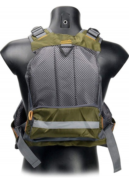 Balıkçılık Can Yeleği Yelek Açık Hava Sporları Sinek Yüzme Ayarlanabilir Yelek Balıkçılık Takımı Saha Yeşil (Yurt Dışından) fiyatları