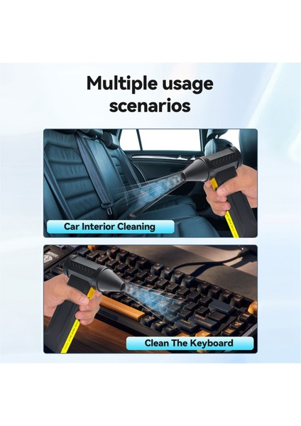 Elektrikli Hava Üfleyici Turbo Jetfan 160000RPM Fırçasız Motor Turbo Şiddetli Fan USB Şarj Edilebilir Güçlü Hava Toz Üfleyici, B (Yurt Dışından) fırsatları