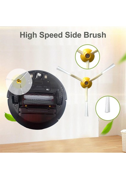 Irobot Roomba 900, 800 Serisi, 980, 960, 860, 850, 861, 866, 870, 890 Vakum Kenar Süpürme Fırçaları Için Yan Fırça Yedek Parçaları (Yurt Dışından) fırsatları
