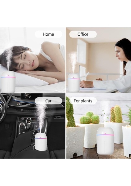 1.5W 330ML Mini Nemlendirici Büyük Sis Hacmi Otomatik Kapanma Fonksiyonlu Ev Tipi Sessiz Nemlendirici (Yurt Dışından) indirimleri