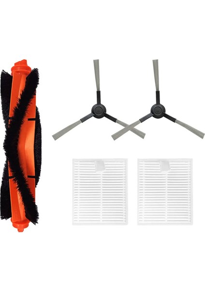 Xiaomi E10 E10C E12 B112 / 3c Plus C103 Robot Süpürge Yedek Parça Aksesuarları Ana Yan Fırça Filtre Paspas Için Uygundur (Yurt Dışından) indirimleri