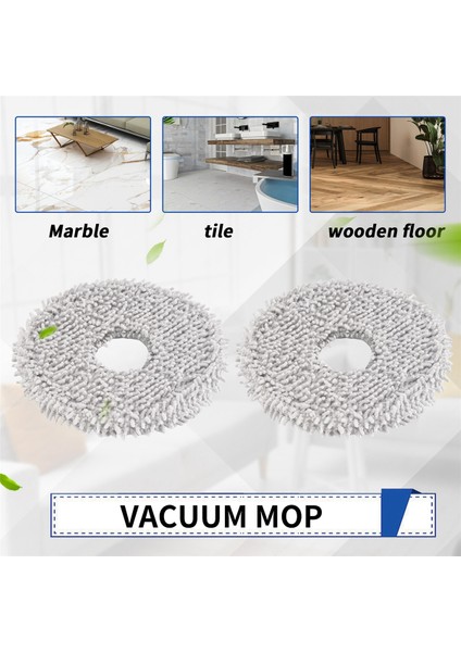 Dreame L10S /L10/ L20 / L30/ X30/ Ecovacs Deebot X2 Omni/ T20 Omni/ T10 Omni/ X1 Omni Için 12 Paket Yıkanabilir Paspas Pedleri (Yurt Dışından) fırsatları