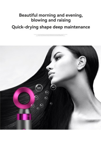 5'i 1 Arada Elektrikli Saç Kurutma Makinesi Sıcak Hava Fırçası Çok Işlevli Saç Düzleştirici Negatif Iyon Bukle Makinesi Saç Kurutma Makinesi Şekillendirme Seti, A(Eu) (Yurt Dışından) modelleri