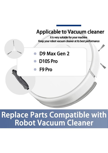 Dreame D9 Max Gen2 / D10S Pro / D10S Robot Süpürge Parçaları Için Yedek Kit Aksesuarları (Yurt Dışından) fiyatları