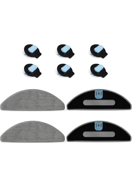 Irobot Roomba Combo I8+ / I8 / Combo J5 / Combo J5+ / Combo I5 / Combo I5+ Otomatik Emişli Paspas Robotu Yıkanabilir Paspas (Yurt Dışından)