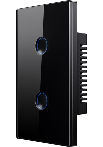 Tuya Wifi Akıllı Dokunmatik Anahtar 110-240V 2.5d Içbükey Stil Zigbee3.0 Sinyal Tekrarlayıcı Alexa Google Home 2 Çete ile Çalışır (Yurt Dışından)