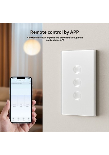 Zigbee Beyaz Akıllı Dokunmatik Anahtar 110-240V 2.5d Içbükey Stil Zigbee3.0 Sinyal Tekrarlayıcı Alexa Google Home ile Çalışır 1 Çete (Yurt Dışından) fırsatları