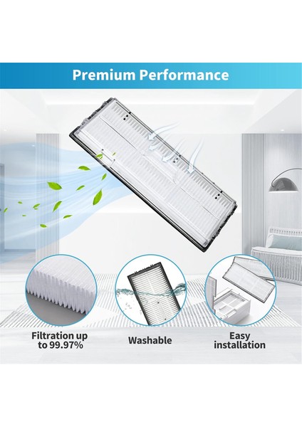 Roborock S7 Maxv Ultra / S7 Pro Ultra Elektrikli Süpürge Ana Yan Fırça Hepa Filtre Paspas Bez Torba Yedek Parçaları (Yurt Dışından) fiyatları