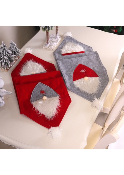 Noel Masa Koşucu, Klasik Mutchen Yemek Masası Dekor Sonbahar Masa Koşucu Şömine Eşarp Cüceleri Masa Bezi Gri (Yurt Dışından) fiyatları