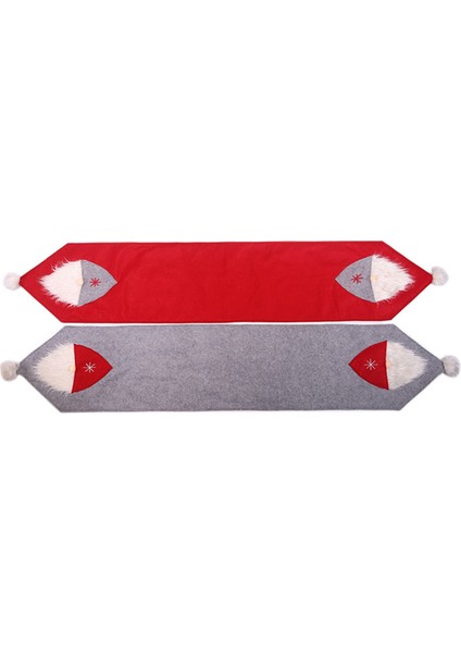 Noel Masa Koşucu, Klasik Mutchen Yemek Masası Dekor Sonbahar Masa Koşucu Şömine Eşarp Cüceleri Masa Bezi Gri (Yurt Dışından) modelleri