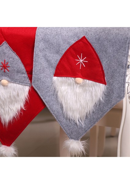 Noel Masa Koşucu, Klasik Mutchen Yemek Masası Dekor Sonbahar Masa Koşucu Şömine Eşarp Cüceleri Masa Bezi Gri (Yurt Dışından) fırsatları