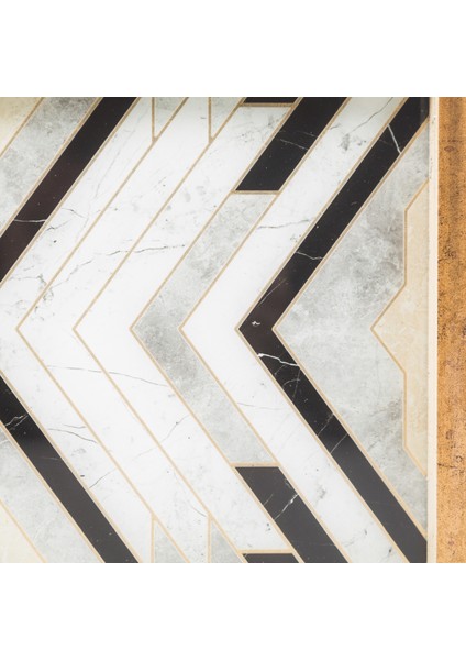 LINE DEKORATİF TEPSİ 25X40CM GOLD