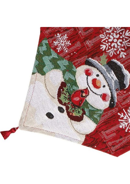Noel Masa Koşucu, Snowman-Winter Masa Mutfak Mutfak Yemekleri Için Runner Ev Partisi Masa Dekoru Için Noel Dekoru (Yurt Dışından) fiyatları