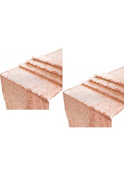 2pcs Sequin Masa Runner Bakır Glitter Runner Için Doğum Günü Partisi Malzemeleri Düğün Bachelorette Tatil Kutlaması (Yurt Dışından)