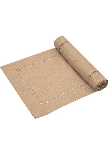 El Eşitli Yemek Masası Koşucu Dresser Eşarpları, Gümüş Iplik Içerirlemesi (Karanlık Bej, 12 x 72 Masa Koşucuları) (Yurt Dışından) fiyatları