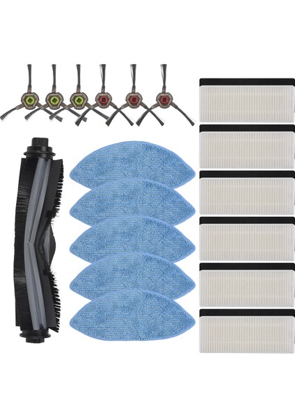 Ecovacs Deebot Ozmo U2 DGN22 U2 Pro Robot Süpürge Yan Fırça Ana Fırça Filtre Paspas Aksesuarları Yedek Parça (Yurt Dışından) fiyatları