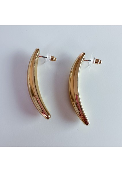 Çelik Uzun Çubuk Küpe