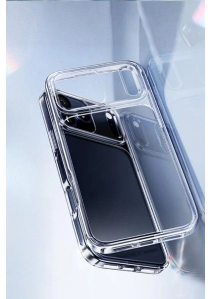 (2mm Şeffaf) iPhone 17 Pro Uyumlu Kamera ve Ekran Yükseltili 2mm Şeffaf Yumuşak Esnek Silikon Kılıf fırsatları