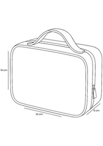 Mama Yoyo Seyahat İlaç Çantası Suya Dayanıklı Polyester 3 Gözlü Çok Renkli 22x16x10 cm