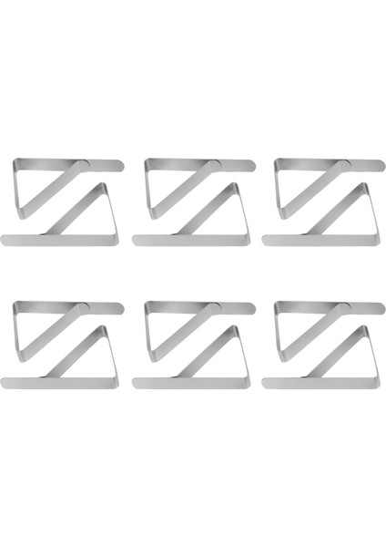 Masa Örtüsü Klipsleri, 12 Paket Paslanmaz Çelik Masa Bezi Tutucu Masa Kapağı Ev/çeneler/düğün/parti/piknik/iç/dış Mekan Için Kelepçeler (Yurt Dışından)