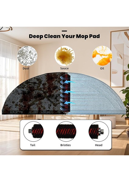 Roborock Saros 10 Robot Süpürge Için 29'lu Paket Aksesuar Kiti, Bu Yedek Parçalar Uyumludur (Yurt Dışından) indirimleri