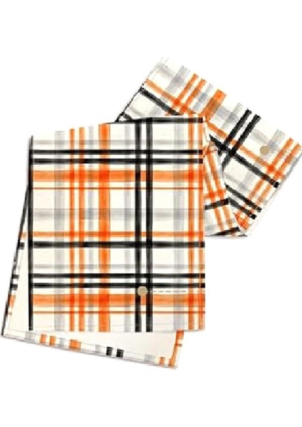 Sonbahar Çizgi Tümık Basılı Masa Bayrağı Keten Dayanıklı Masa Bezi Partisi Ayarı Tören Masa Havlu Yemek Masa Dekoru (Yurt Dışından)