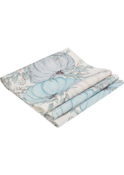 Sonbahar Okaliptüs Bırakan Kabak Masa Koşucu, Sonbahar Şükran Günü Mutfak Yemek Masa Dekorasyonu Iç Mekan A Için (Yurt Dışından)