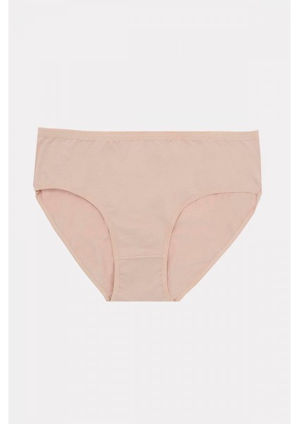 Büyük Beden Pamuklu Siyah Beyaz Ten Rengi 3'lü Külot modelleri