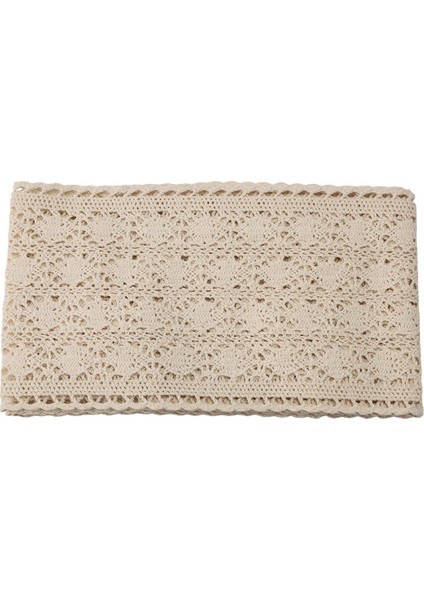 Masa Runner Macrame Boho Style Bej Krem (15 x 200 Cm) Masa Koşucu, Vintage Tığ Rustik, Düğün (Yurt Dışından) fırsatları