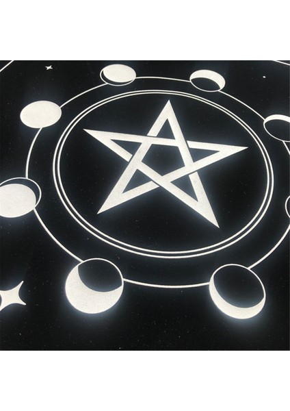 Tip B Tarot Masa Decloth Velvet Mat Beş Noktalı Yıldız Masa Deskloth Güzel Desen Masa Korkağı (Yurt Dışından) indirimleri