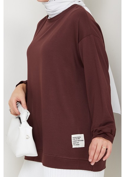 Arma Detay Piliseli Oysho Tunik 1627 - Acı Kahve fırsatları