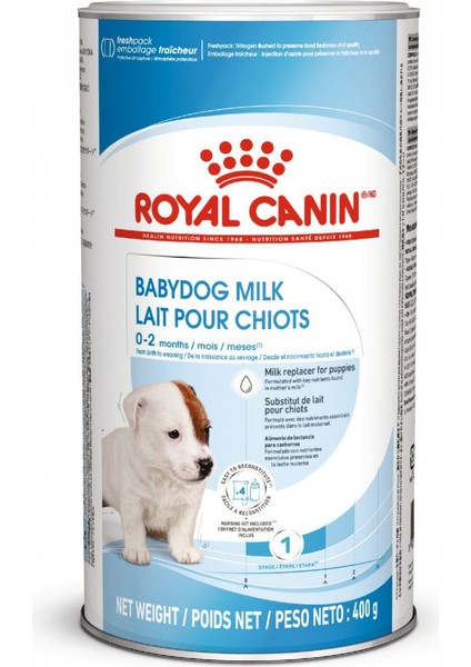 Baby Dog Milk Yavru Köpekler Için Süt Ikame Maması 400g