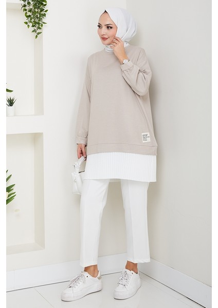 Arma Detay Piliseli Oysho Tunik 1627 - Taş indirimleri