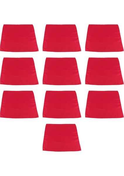 10PCS 48X48CM Restoran Düğün Yemeği Partisi Için Polyester Bez Peçeteleri, Büyük Kırmızı (Yurt Dışından) fiyatları