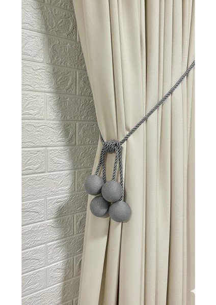 Modern Sarım 4 Toplu Braçol Kornişe Takmatik Ipli Tavan Perde aksesuarı fiyatları