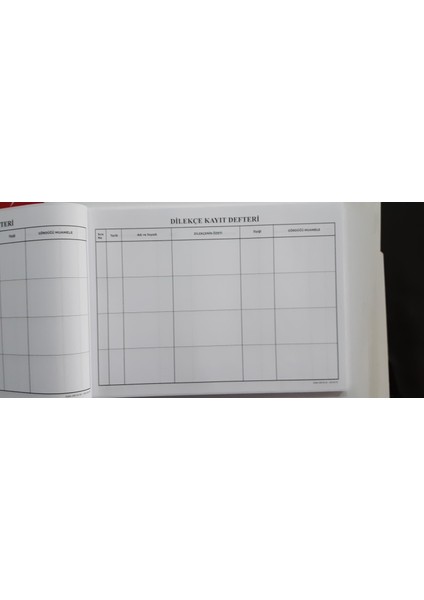 Dilekçe Kayıt Defteri fiyatları