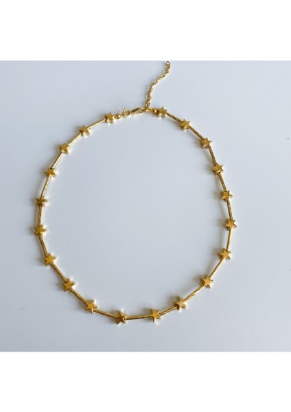 Arası Çubuklu Yıldız Kolye