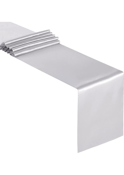 Saten Masa Örtüsü, Dikdörtgen Yuvarlak Masa Için Uzun Masa Örtüsü, Düğün Için Pürüzsüz Masa Örtüsü, Doğum Günü Partys, 10PCS A (Yurt Dışından) fiyatları