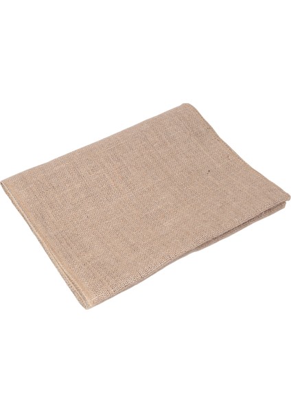Çuval Bezi Doily RULO-30CMX275CM. Kenar Tasarımına Sahip Kayma Kara Kaymaz Battaniye. Çuval Bezi Kumaş Ruloları Düğünler, Masa Koşucuları, Dekorasyon ve El Sanatları Için Uygundur. (Yurt Dışından)