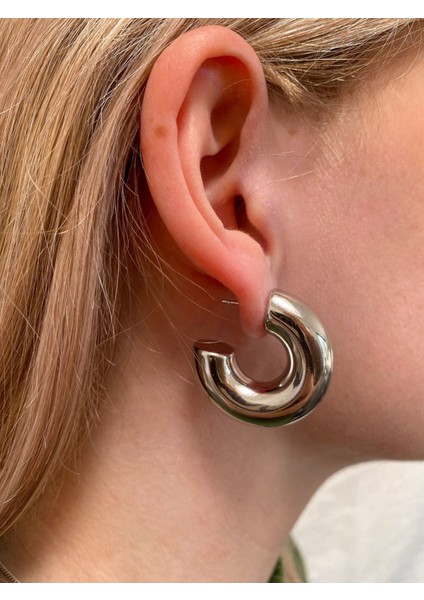 Çelik Boru Halka Küpe