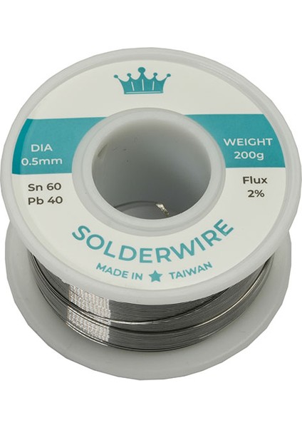 Solderwire 0.5mm 200GR. Lehim Teli