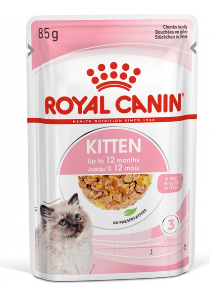 Yavru Kediler için Jöle İçerisnde Yaş Kedi Maması 85g